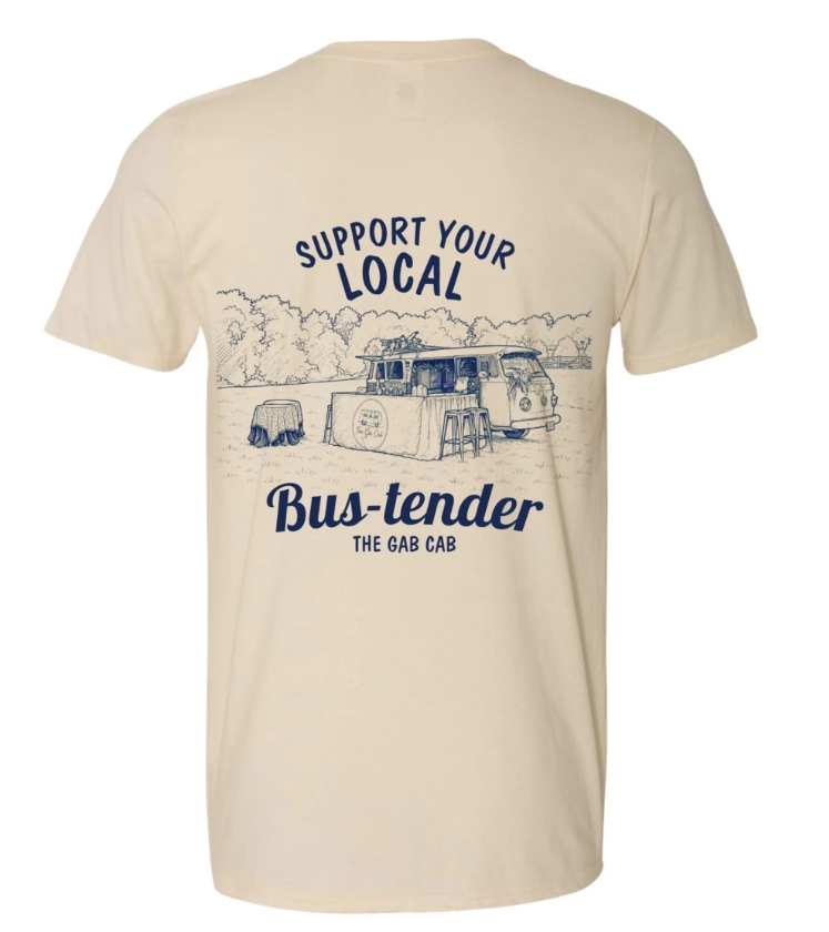 Support your local bus-tender t-shirt